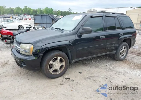 2007 Chevrolet Trailblazer Ls from USA, damaged, VIN 1GNDT13S772273454